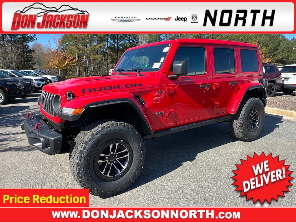 New 2026 Jeep Wrangler 4-DOOR RUBICON X Sport Utility