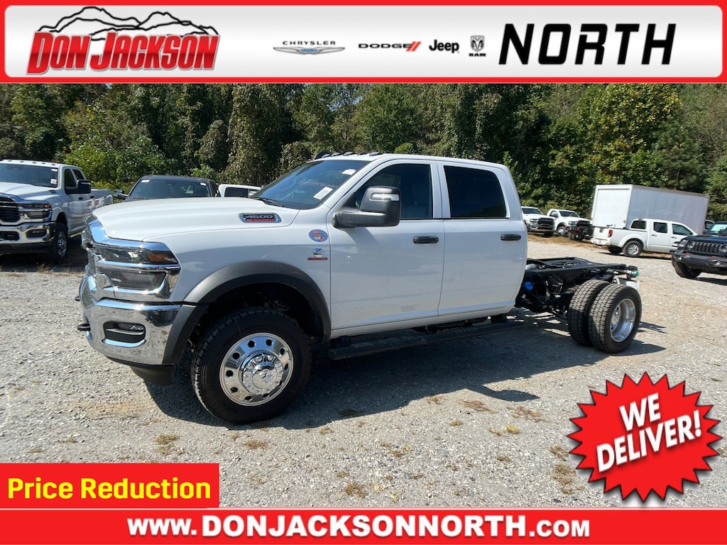 New 2026 Ram 4500 Chassis Cab 4500 TRADESMAN CHASSIS CREW CAB 4X4 60' CA Pickup