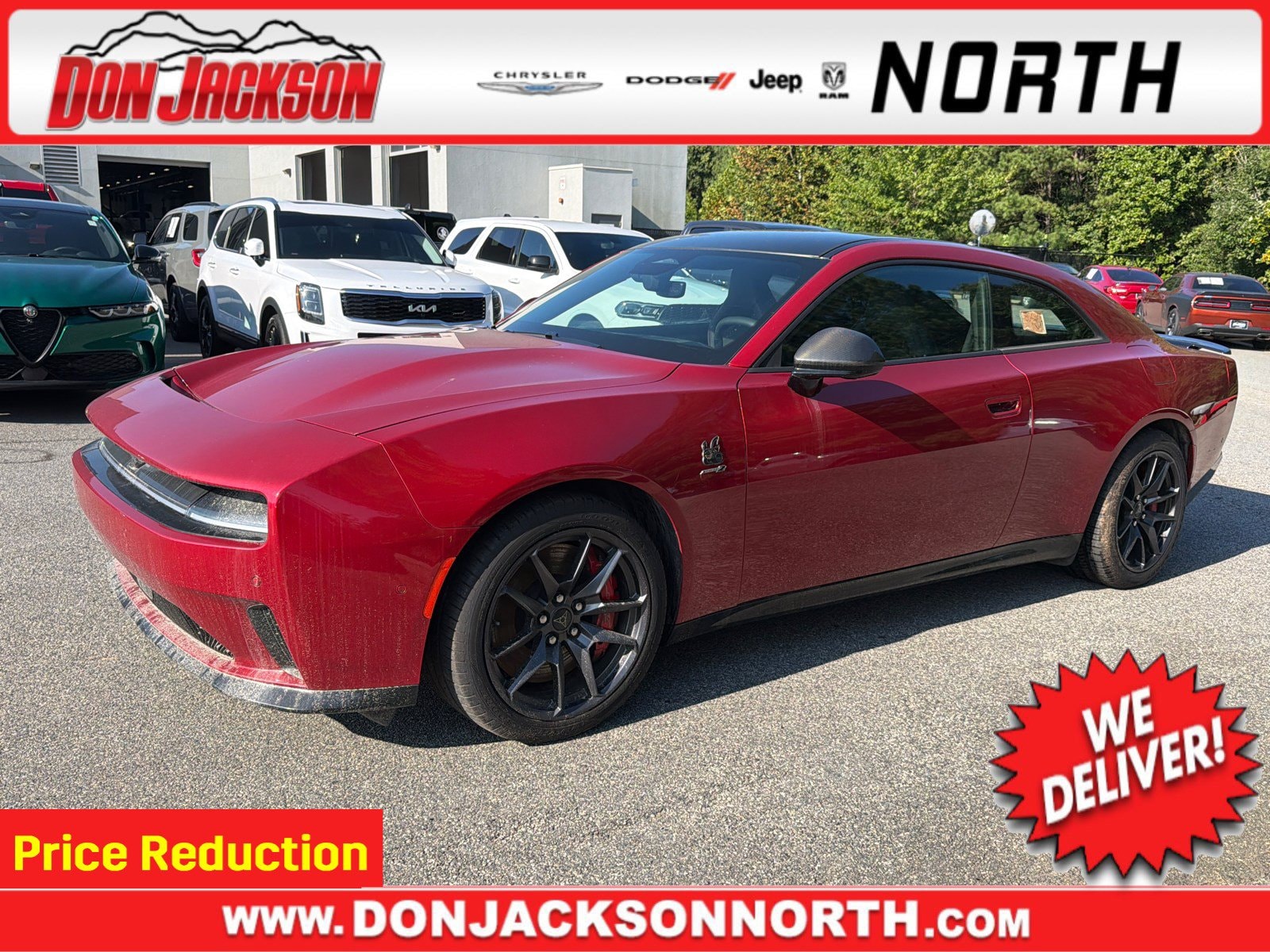 Used 2025 Dodge Charger Daytona Scat Pack with VIN 2C3CDBDK9SR559214 for sale in Cumming, GA