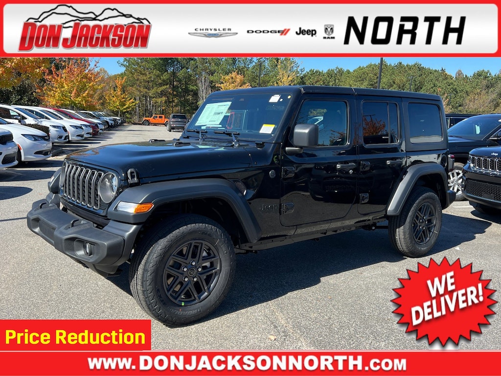 New 2026 Jeep Wrangler 4-DOOR SPORT S Sport Utility