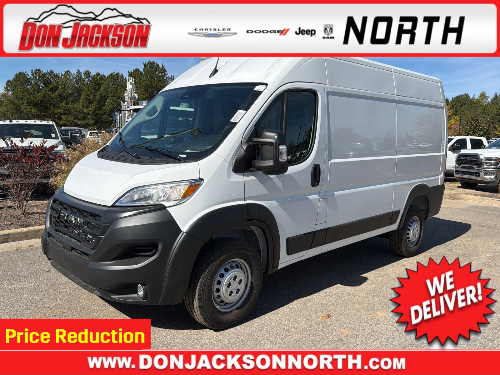 2027 RAM ProMaster Cargo Van Tradesman