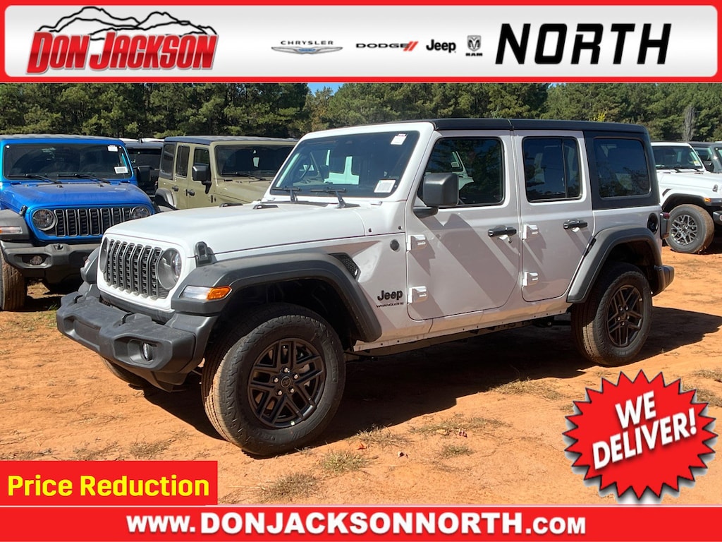 New 2026 Jeep Wrangler 4-DOOR SPORT S Sport Utility
