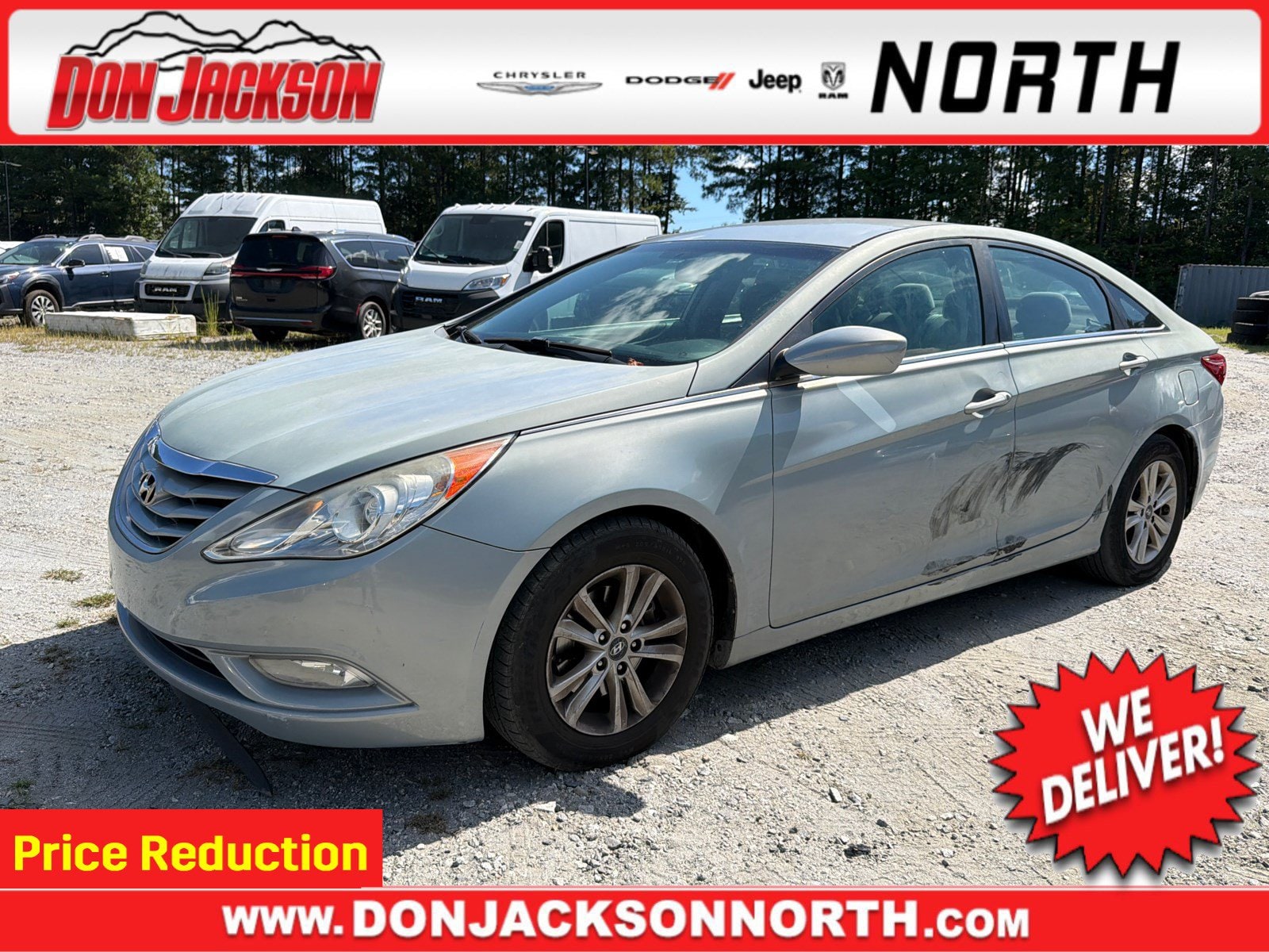 Used 2013 Hyundai Sonata GLS with VIN 5NPEB4AC5DH731421 for sale in Cumming, GA