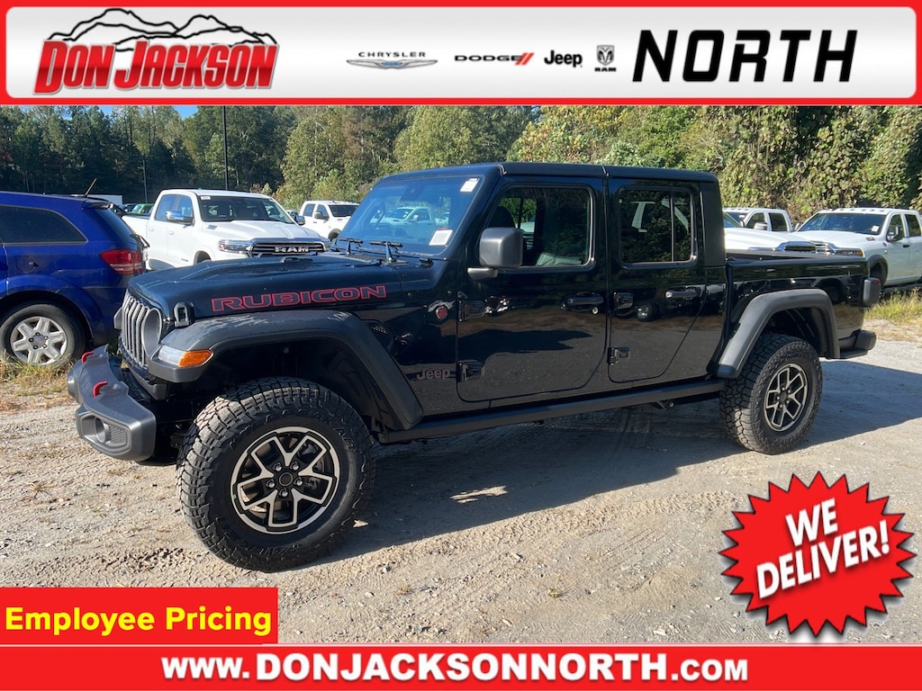 New 2025 Jeep Gladiator RUBICON 4X4 Pickup