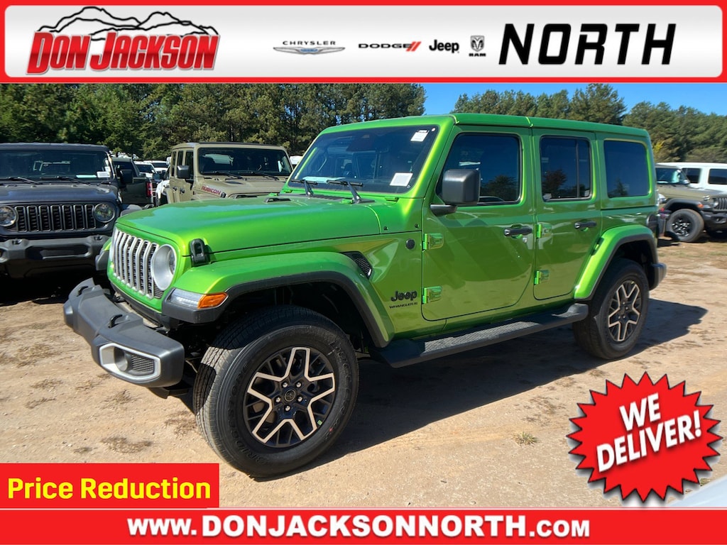 New 2026 Jeep Wrangler 4-DOOR SAHARA Sport Utility