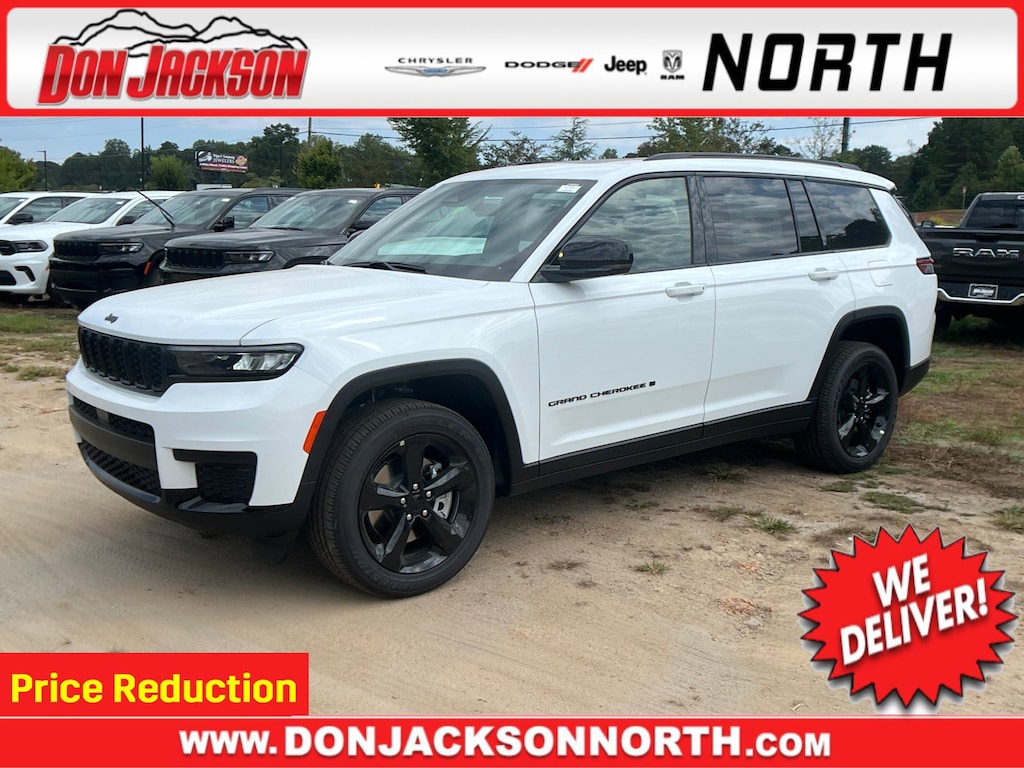 New 2025 Jeep Grand Cherokee L L ALTITUDE X 4X4 Sport Utility