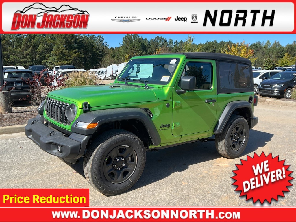 New 2026 Jeep Wrangler 2-DOOR SPORT Sport Utility