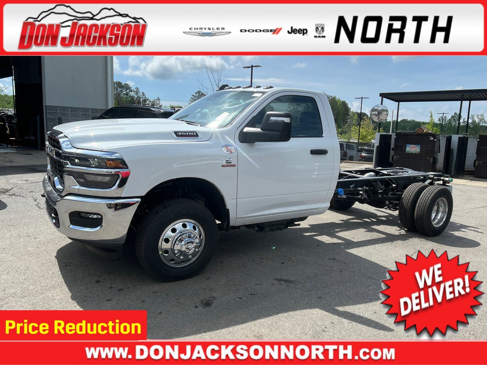 2025 Ram 3500 Chassis Cab 3500 TRADESMAN CHASSIS REGULAR CAB 4X2 84' CA