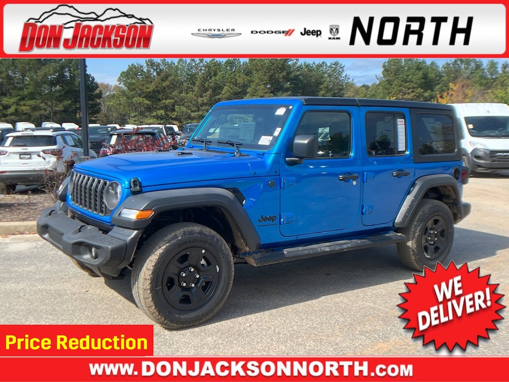 New 2026 Jeep Wrangler 4-DOOR SPORT Sport Utility