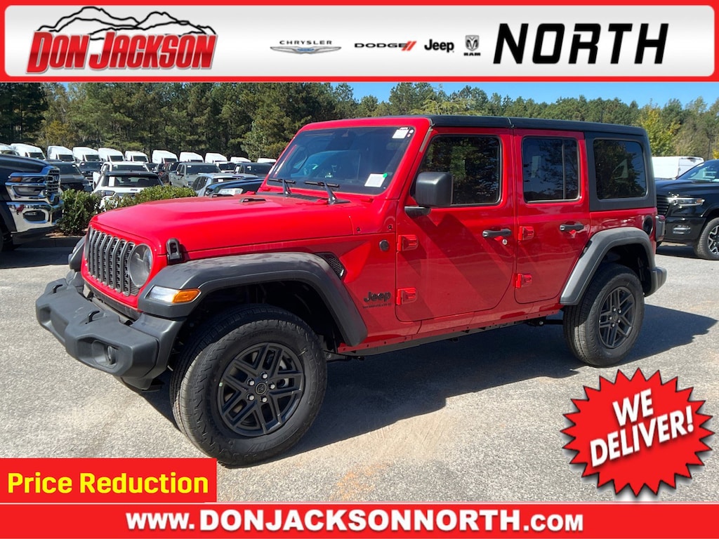 New 2026 Jeep Wrangler 4-DOOR SPORT S Sport Utility