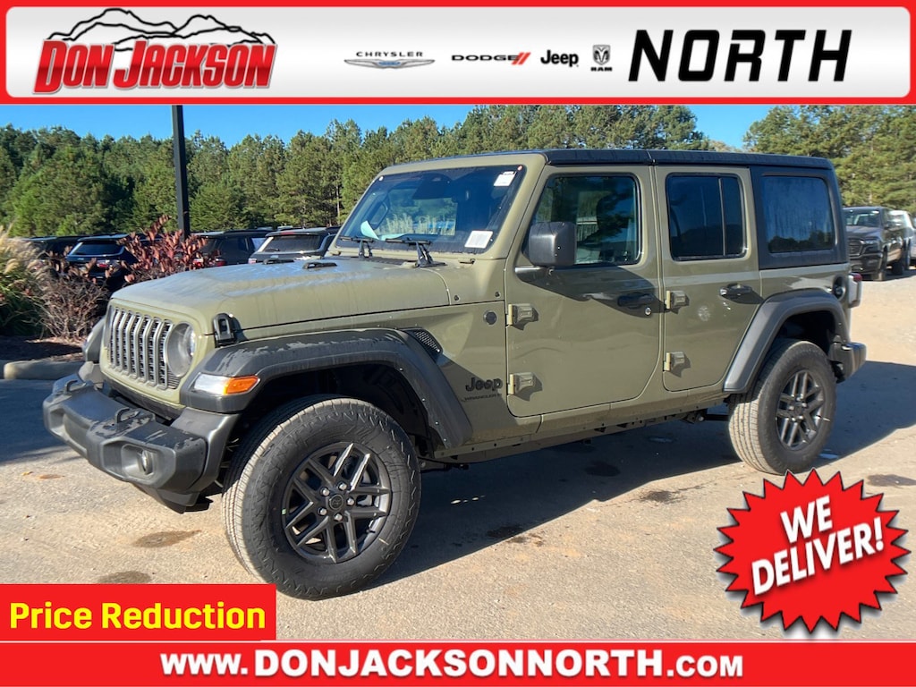 New 2026 Jeep Wrangler 4-DOOR SPORT S Sport Utility