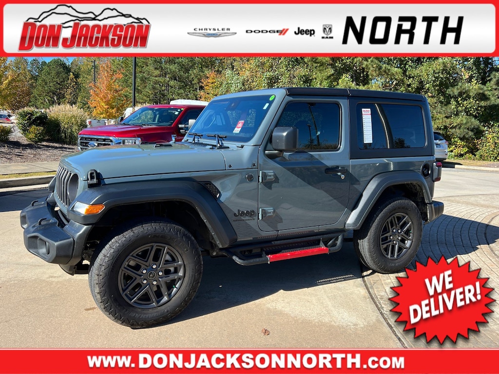 Certified 2024 Jeep Wrangler Sport SUV