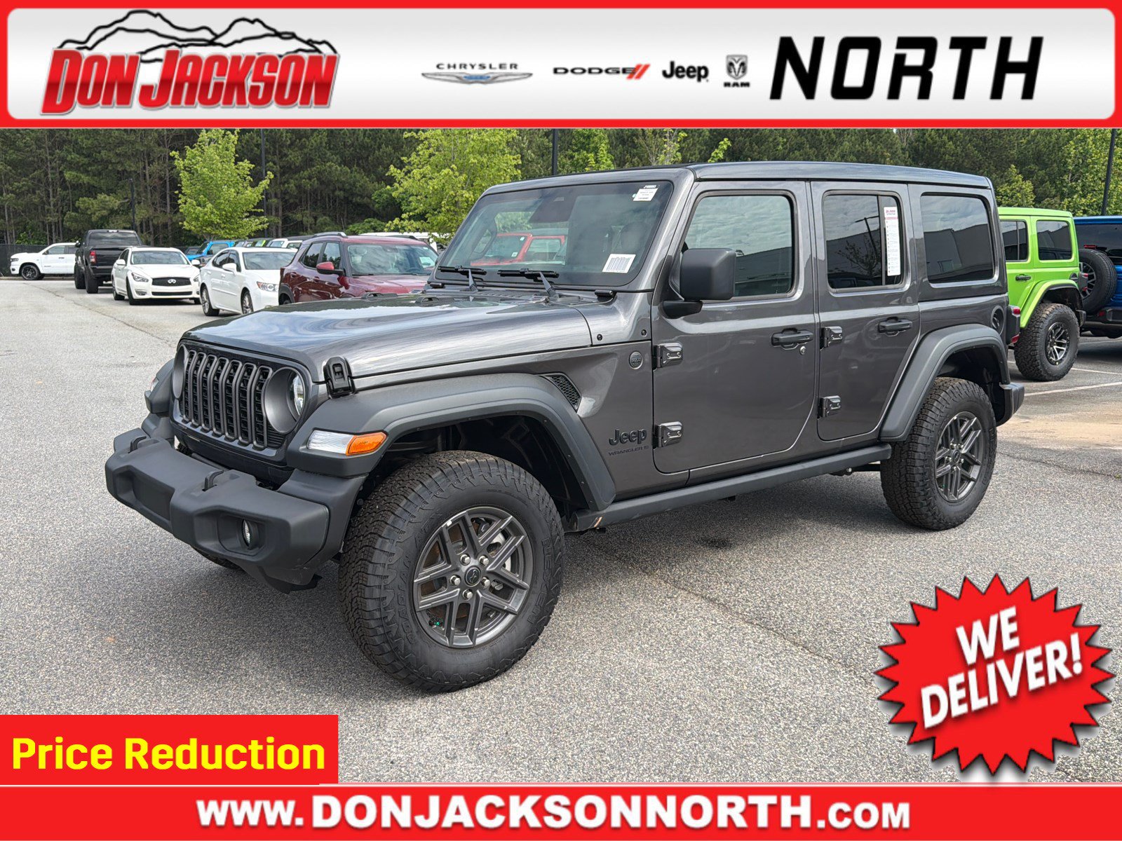 2026 Jeep Wrangler 4-DOOR SPORT S Sport Utility