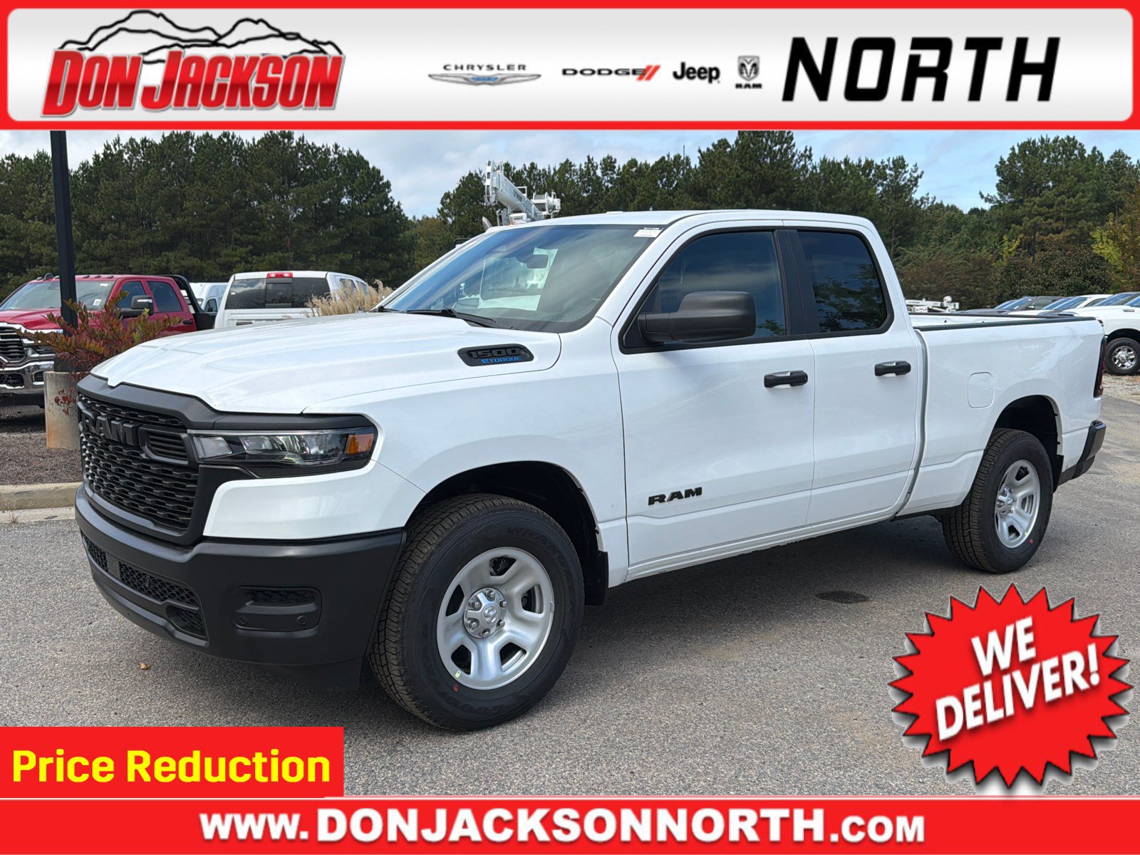 2027 Ram 1500 TRADESMAN QUAD CAB 4X4 6'4 BOX Pickup