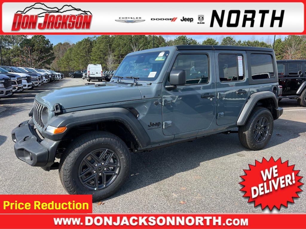 New 2026 Jeep Wrangler 4-DOOR SPORT S Sport Utility