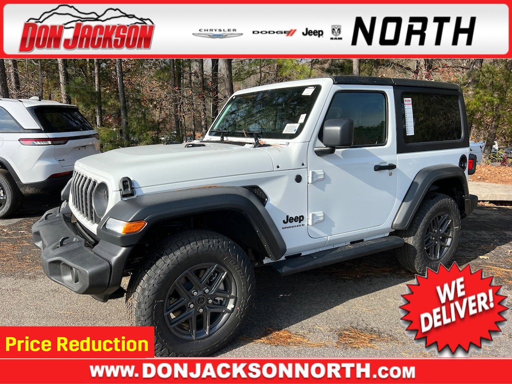 New 2026 Jeep Wrangler 2-DOOR SPORT S Sport Utility