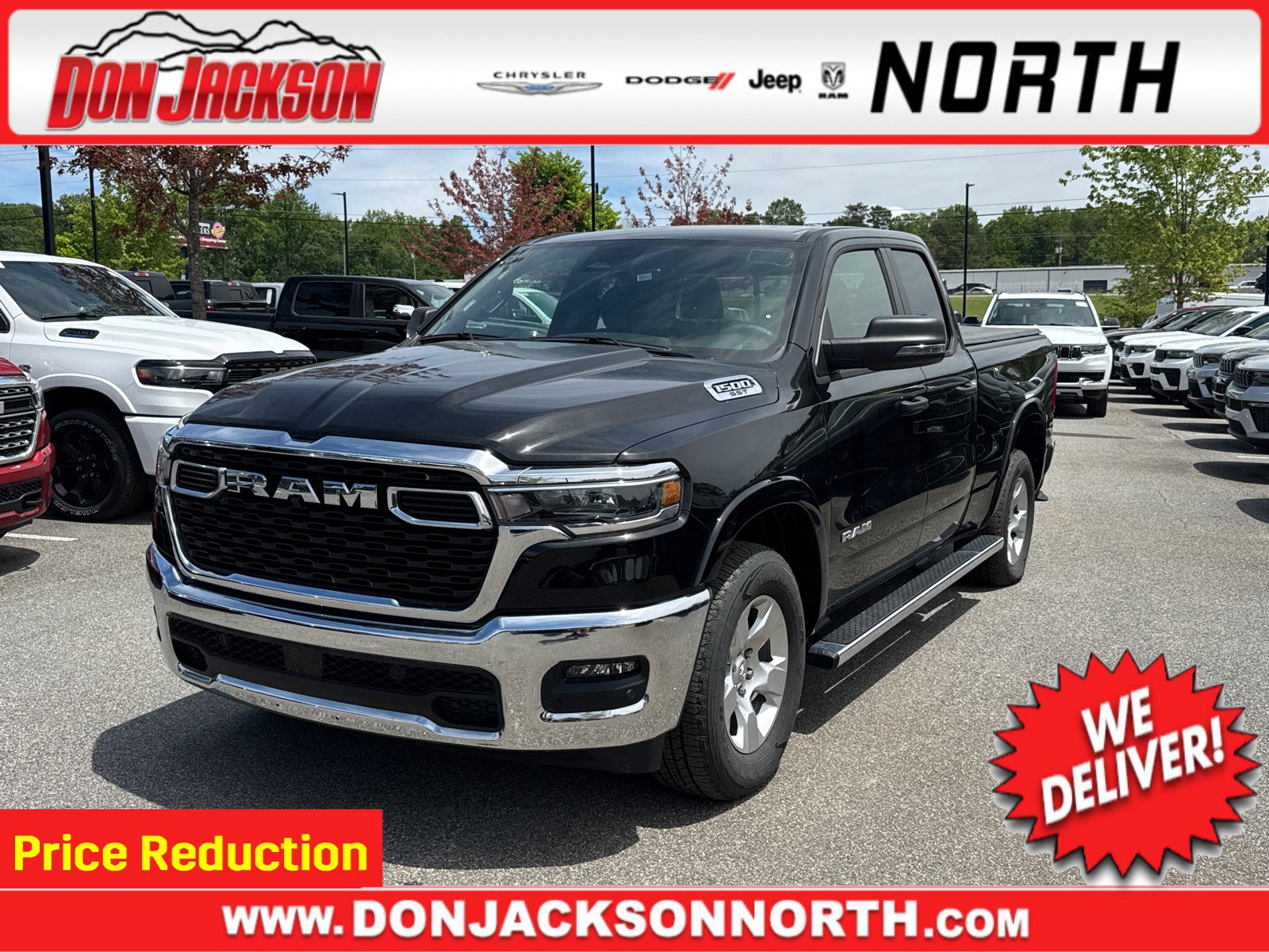 2025 RAM 1500 Big Horn/Lone Star 4x4 Quad Cab 6'4's photo