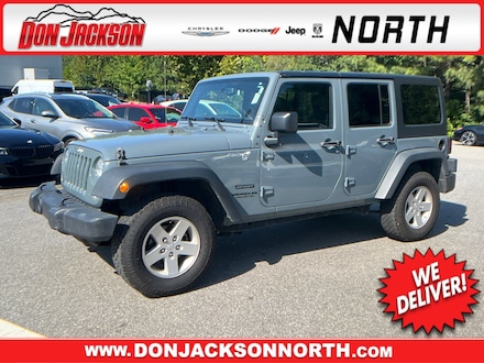 2015 Jeep Wrangler Unlimited Sport 4x4 SUV