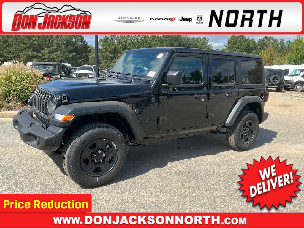 New 2026 Jeep Wrangler 4-DOOR SPORT Sport Utility