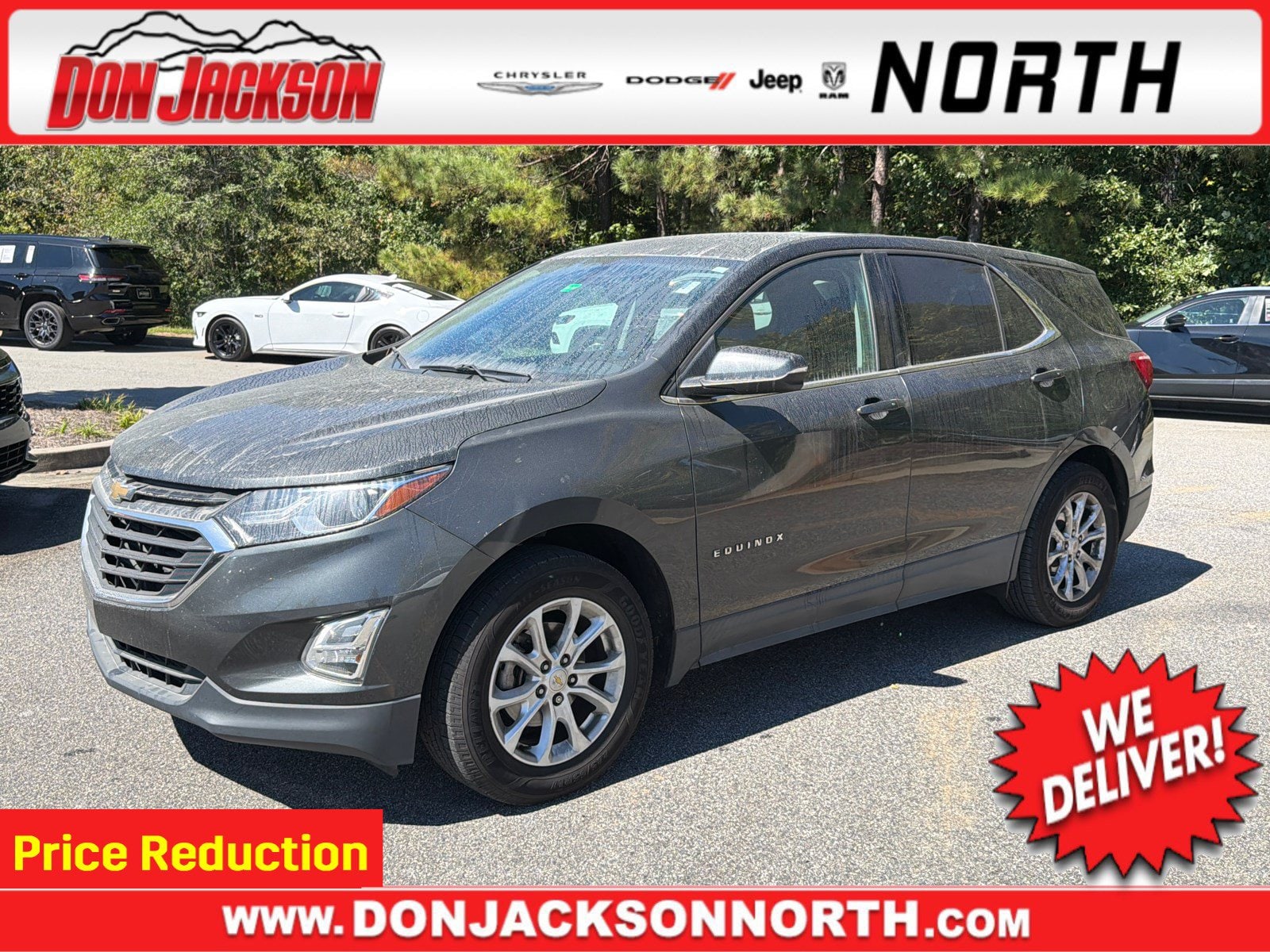 Used 2018 Chevrolet Equinox LT with VIN 2GNAXJEV9J6242568 for sale in Cumming, GA