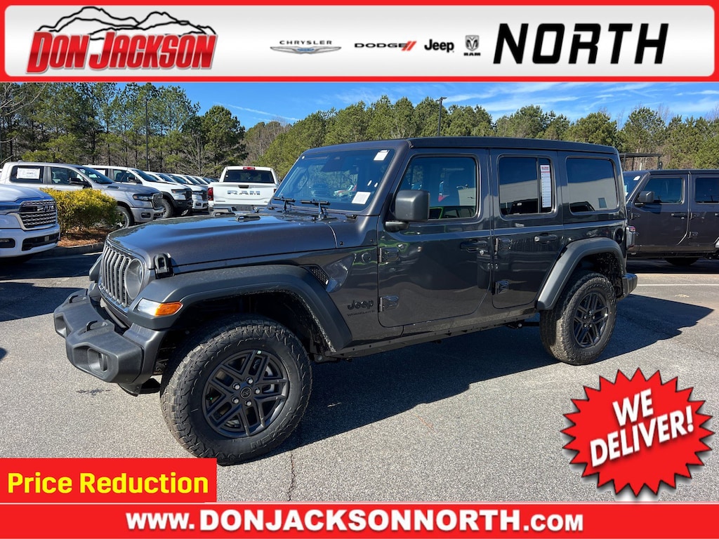 New 2026 Jeep Wrangler 4-DOOR SPORT S Sport Utility