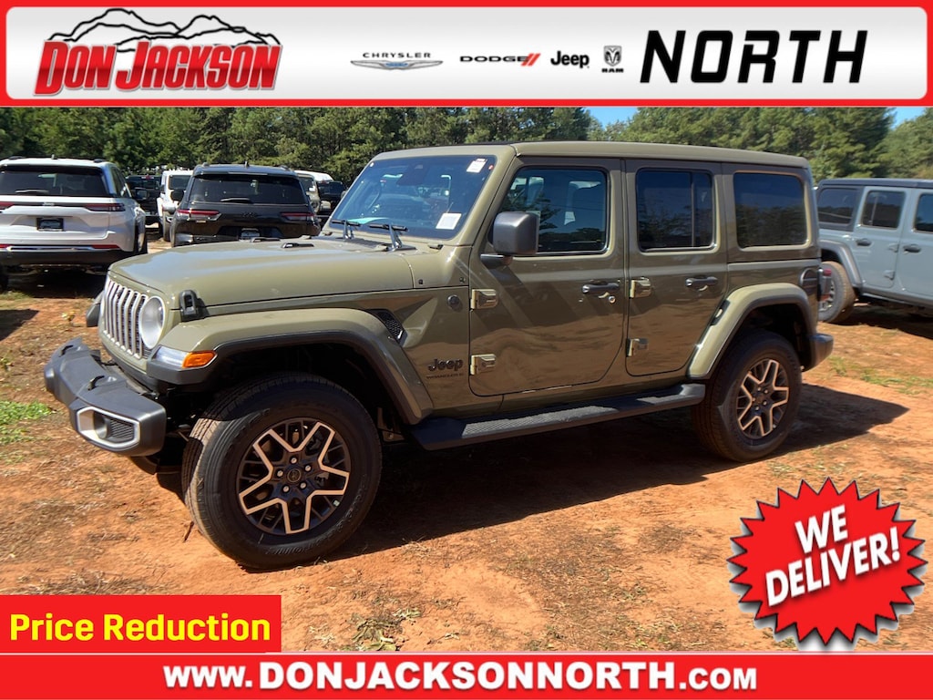 New 2026 Jeep Wrangler 4-DOOR SAHARA Sport Utility