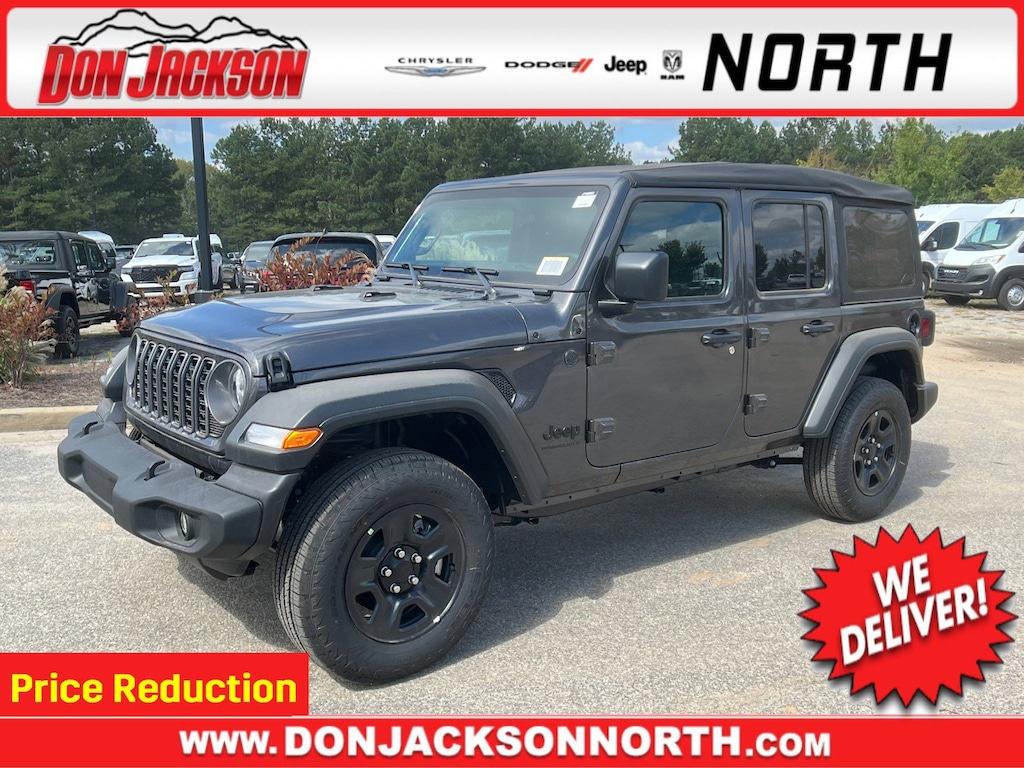 New 2026 Jeep Wrangler 4-DOOR SPORT Sport Utility
