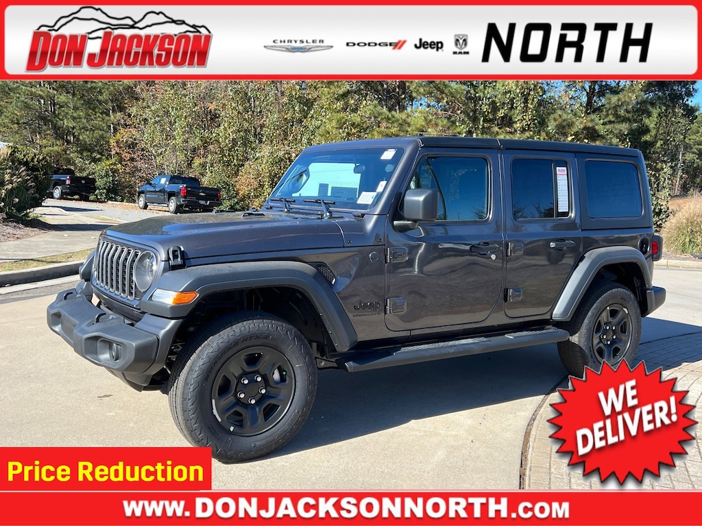 New 2026 Jeep Wrangler 4-DOOR SPORT Sport Utility