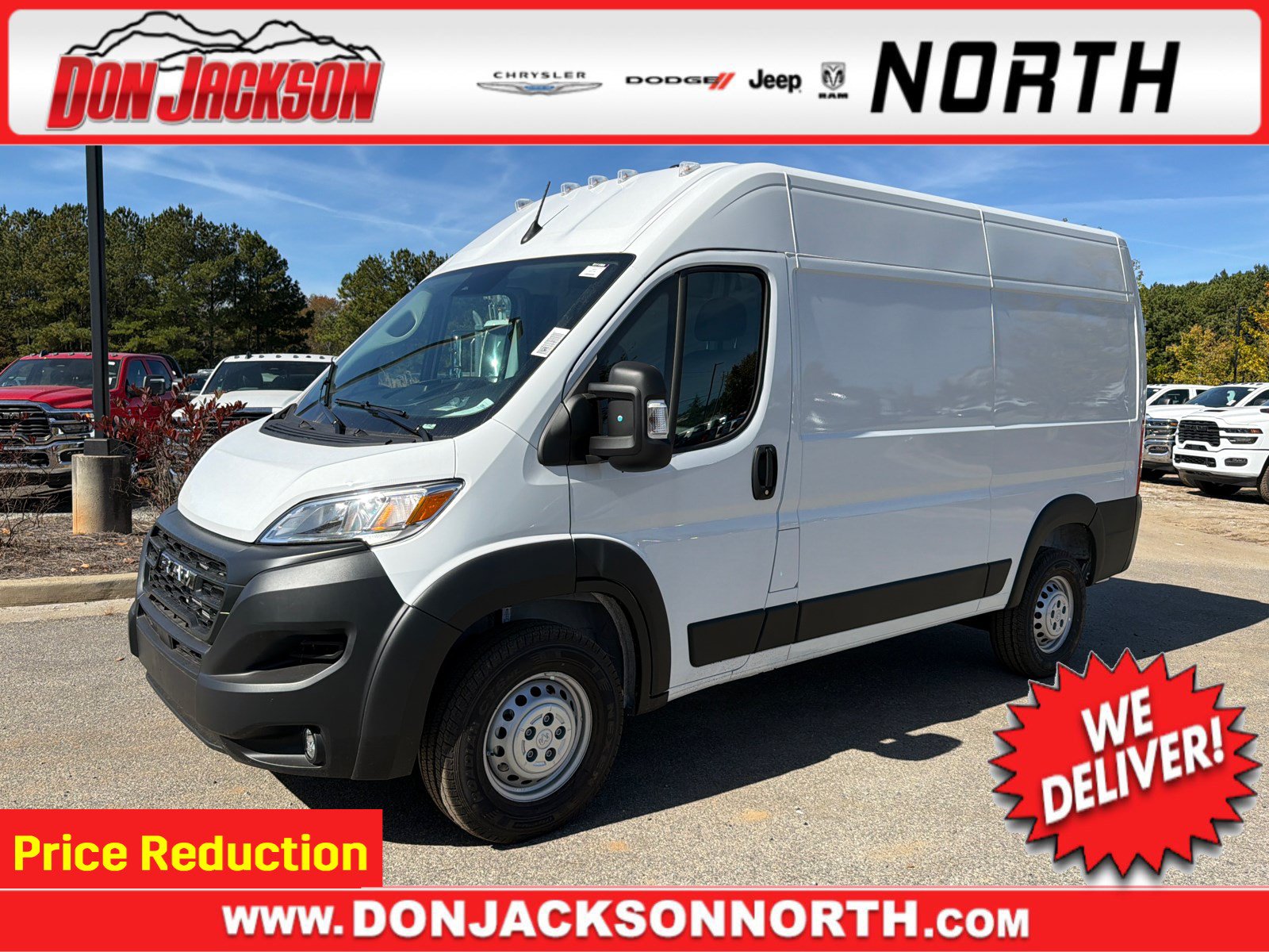 2027 RAM ProMaster Cargo Van Tradesman