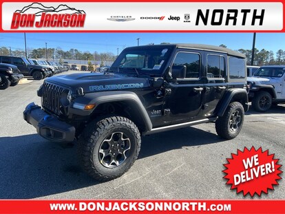 New 2023 Jeep Wrangler 4xe For Sale at Don Jackson CDJR North | VIN:  1C4JJXR67PW579769