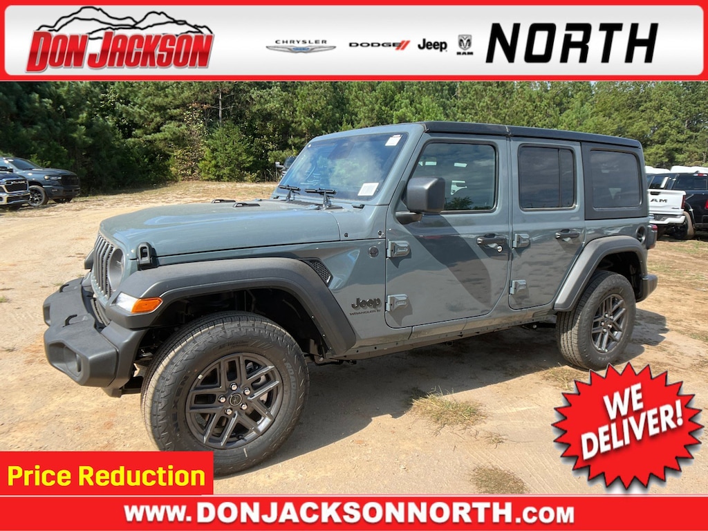 New 2026 Jeep Wrangler 4-DOOR SPORT S Sport Utility