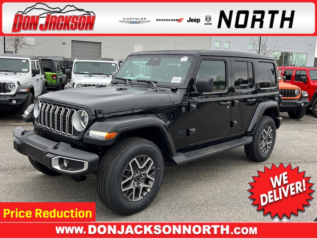 New 2026 Jeep Wrangler 4-DOOR SAHARA Sport Utility
