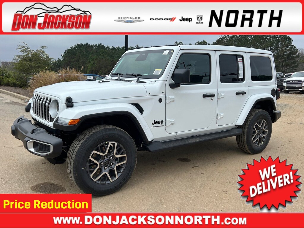 New 2026 Jeep Wrangler 4-DOOR SAHARA Sport Utility