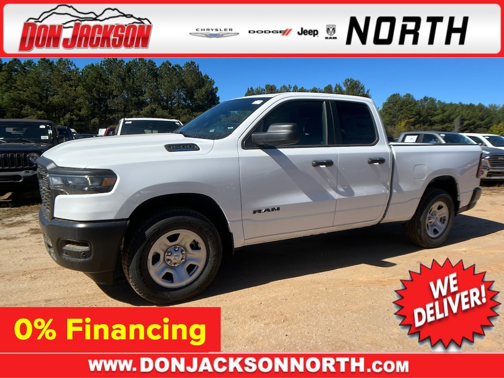 New 2025 Ram 1500 TRADESMAN QUAD CAB 4X2 6'4 BOX Pickup