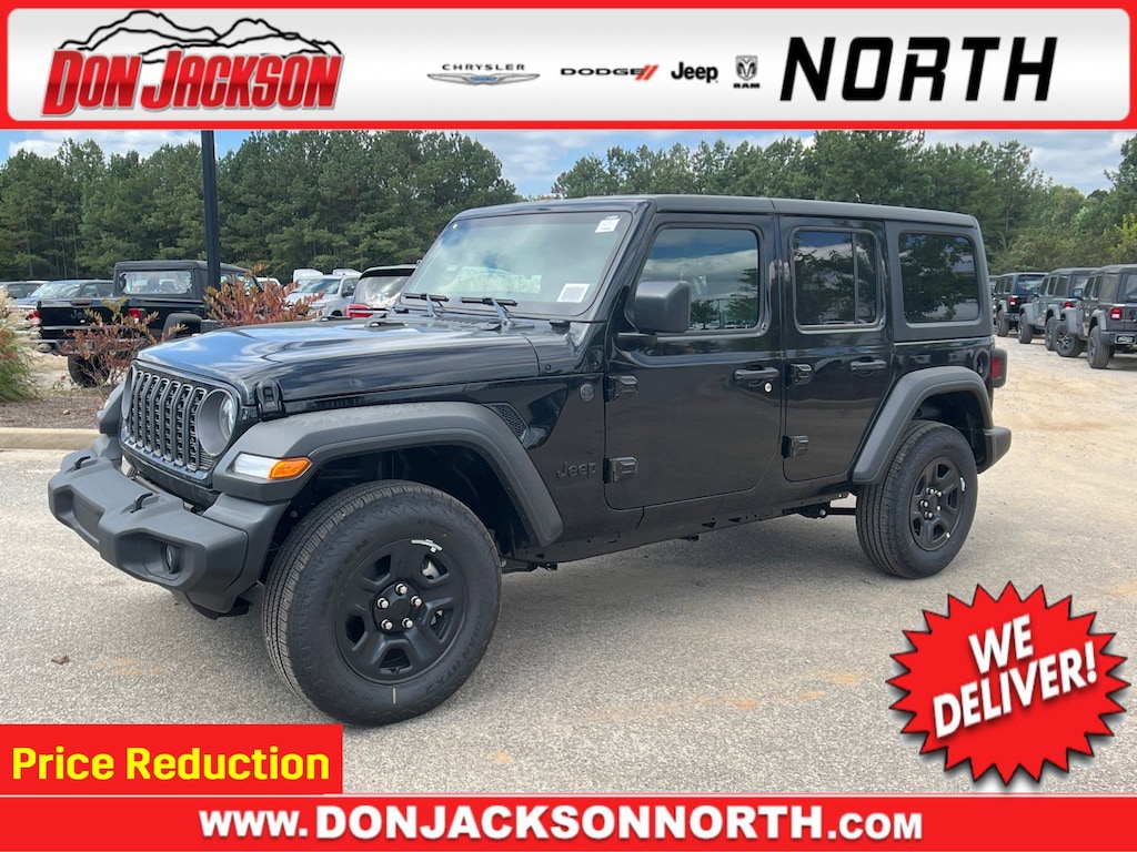 New 2026 Jeep Wrangler 4-DOOR SPORT Sport Utility