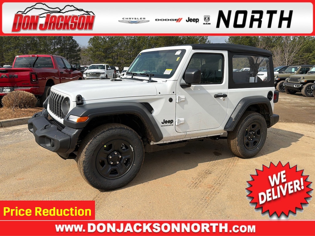New 2026 Jeep Wrangler 2-DOOR SPORT Sport Utility