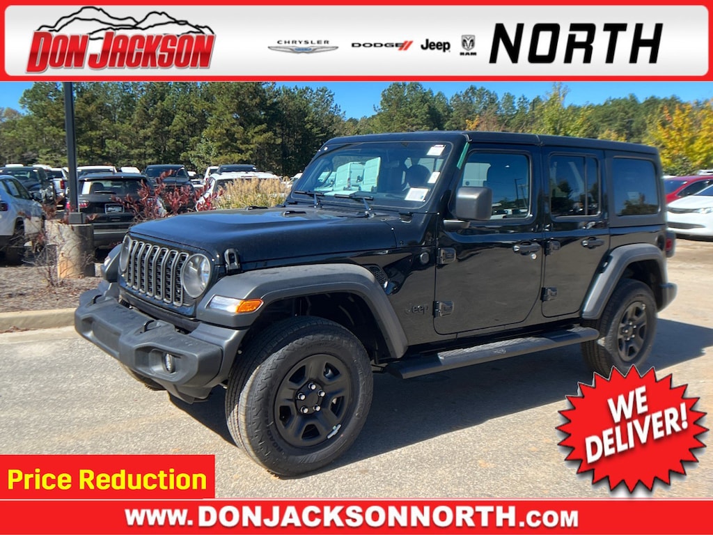 New 2026 Jeep Wrangler 4-DOOR SPORT Sport Utility