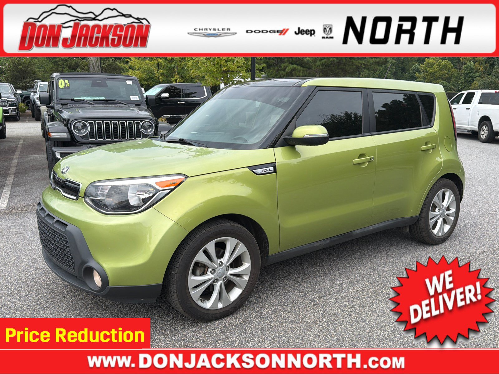 Used 2014 Kia Soul + with VIN KNDJP3A58E7708717 for sale in Cumming, GA