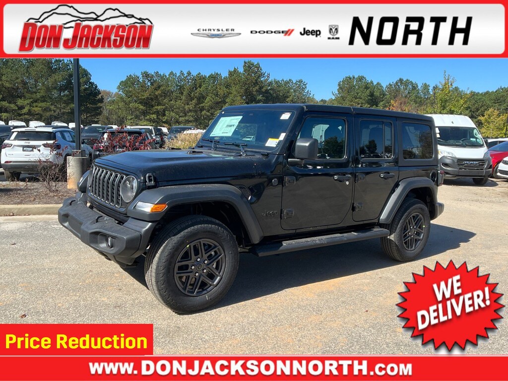 New 2026 Jeep Wrangler 4-DOOR SPORT S Sport Utility