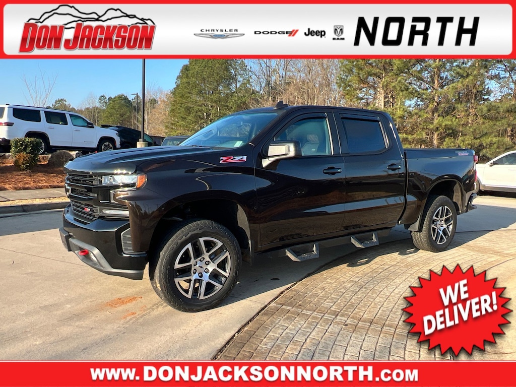 Used 2019 Chevrolet Silverado 1500 LT Trail Boss Truck Crew Cab
