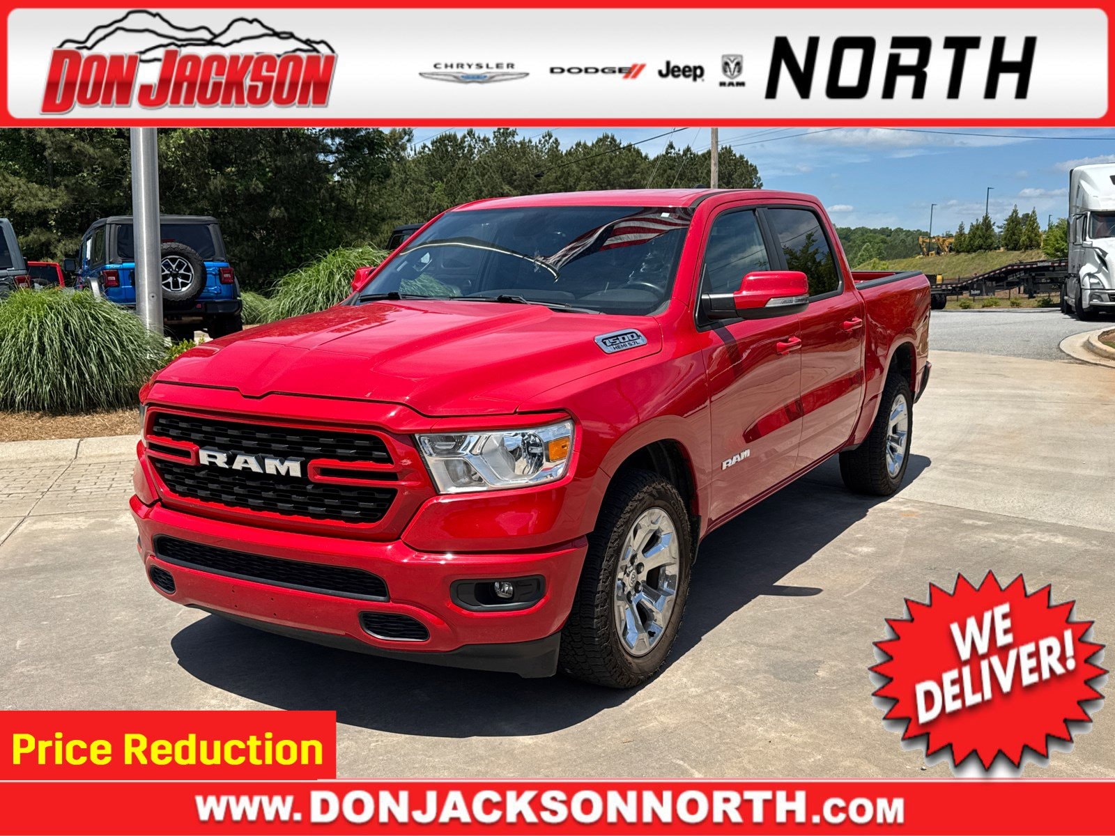 2022 RAM 1500 Big Horn/Lone Star Crew Cab 5'7's photo