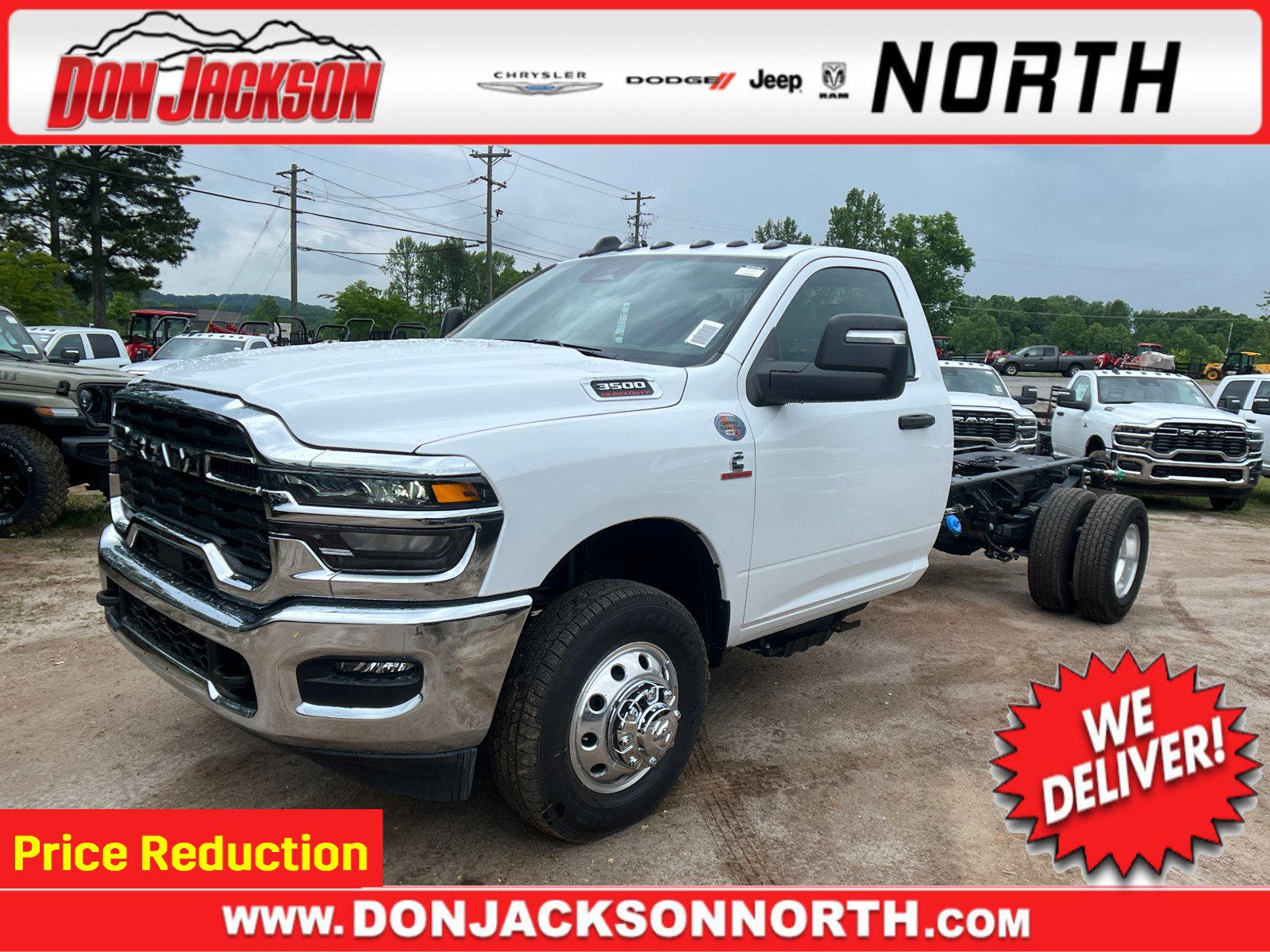 2025 Ram 3500 Chassis Cab 3500 TRADESMAN CHASSIS REGULAR CAB 4X2 84' CA