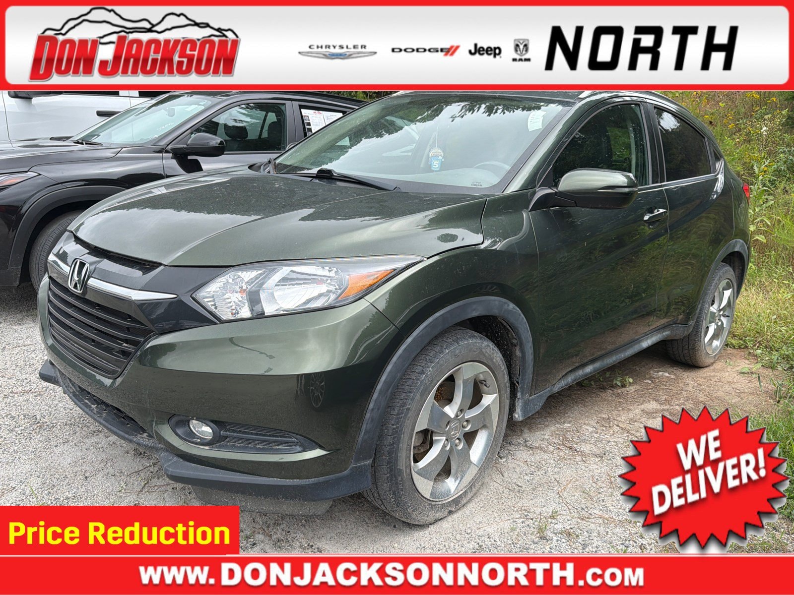 Used 2017 Honda HR-V EX-L with VIN 3CZRU6H7XHM700370 for sale in Cumming, GA