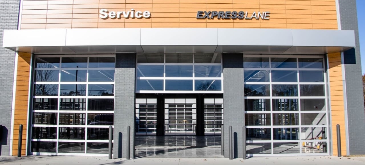 Don Jackson North Service Center in Cumming, Georgia - Service Entrance