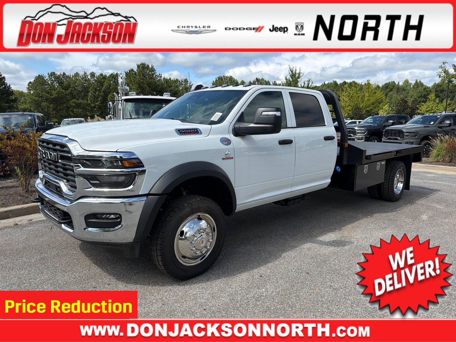 2026 Ram 5500 Chassis Cab TRADESMAN  CREW  4X4 84' CA Pickup