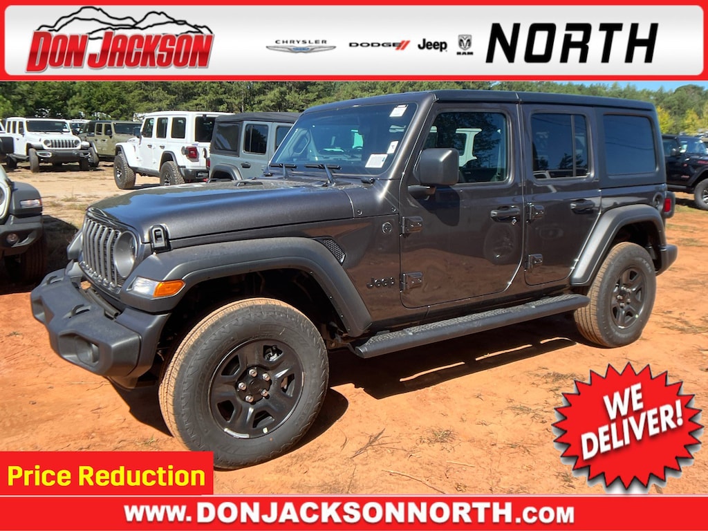 New 2026 Jeep Wrangler 4-DOOR SPORT Sport Utility