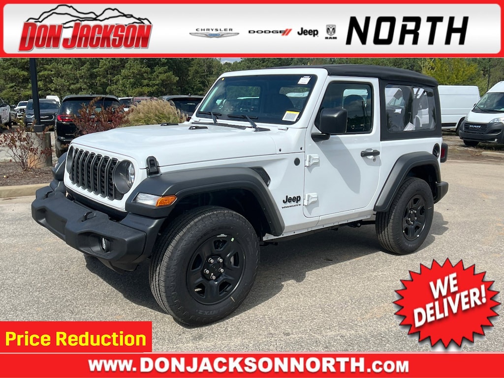 New 2026 Jeep Wrangler 2-DOOR SPORT Sport Utility