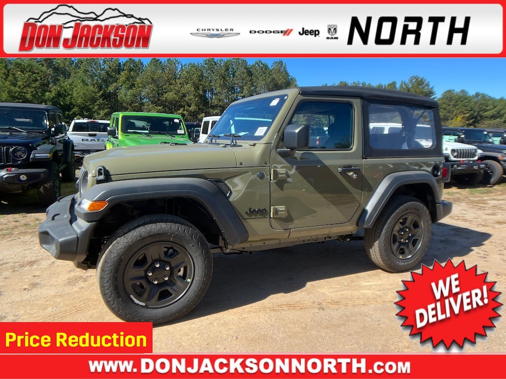 New 2026 Jeep Wrangler 2-DOOR SPORT Sport Utility