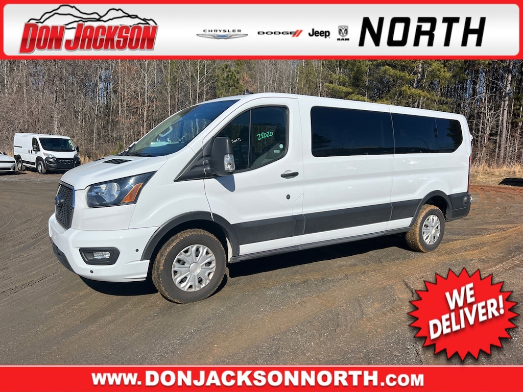 Used 2024 Ford Transit-350 Passenger Wagon Low Roof Van