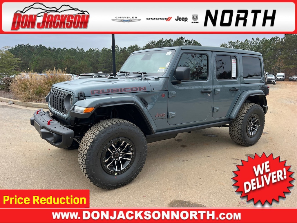 New 2026 Jeep Wrangler 4-DOOR RUBICON X Sport Utility